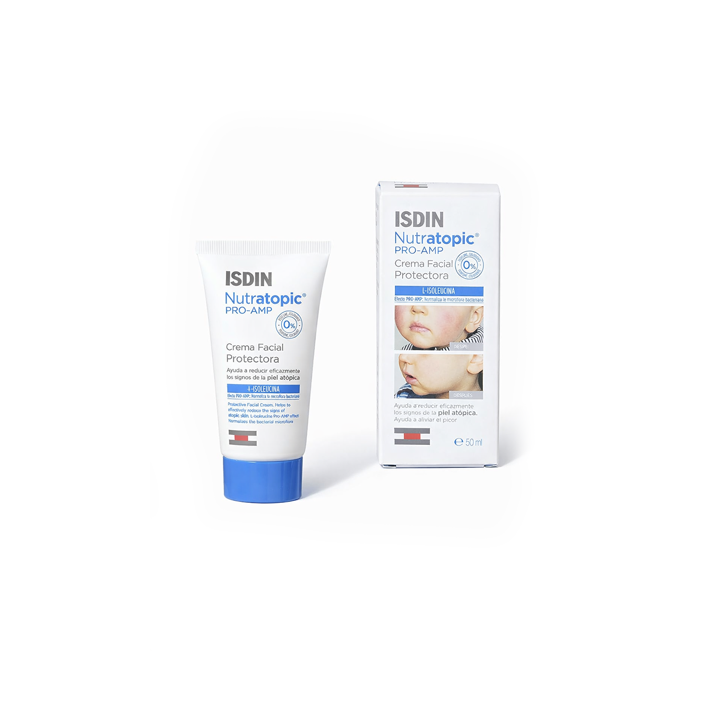 Isdin Nutratopic Pro-Amp Facial Cream Atopic Skin (50ml)