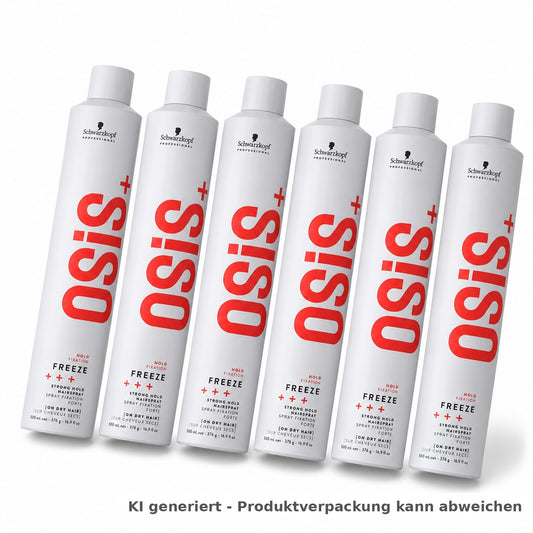 Schwarzkopf OSiS+ Freeze Haarspray – 6 x 500 ml