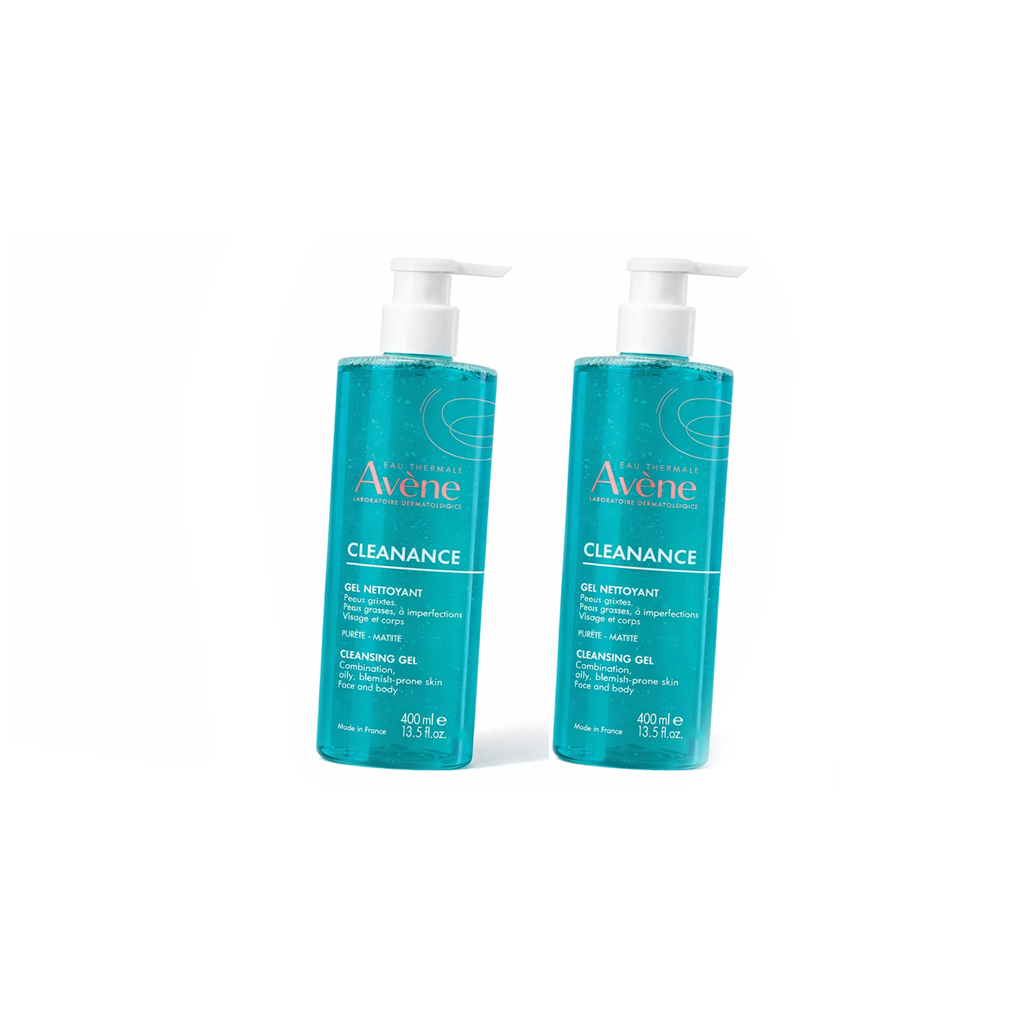 Avène Cleanance Reinigungsgel Cleansing Gel (2 x 400ml)