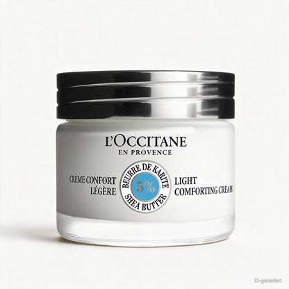 L'Occitane Karité Leichte Gesichtscreme – Crème Confort Légère (50 ml)