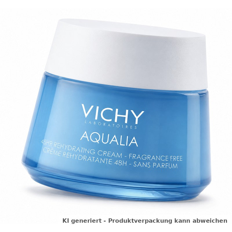 Vichy Aqualia Thermal 48h Feuchtigkeitscreme ohne Parfum, 50 ml