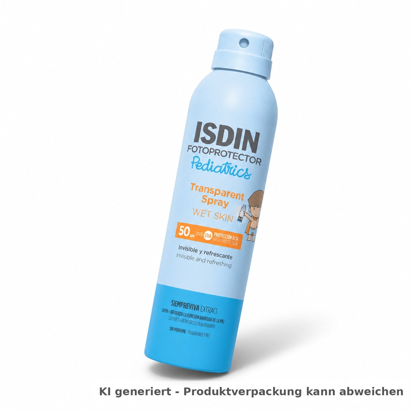 ISDIN Pediatrics Wet Skin Transparent Spray LSF 50 – 250 ml