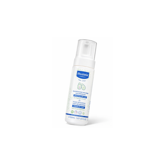 Mustela Bébé Babyshampoo gegen Milchschorf – 150 ml
