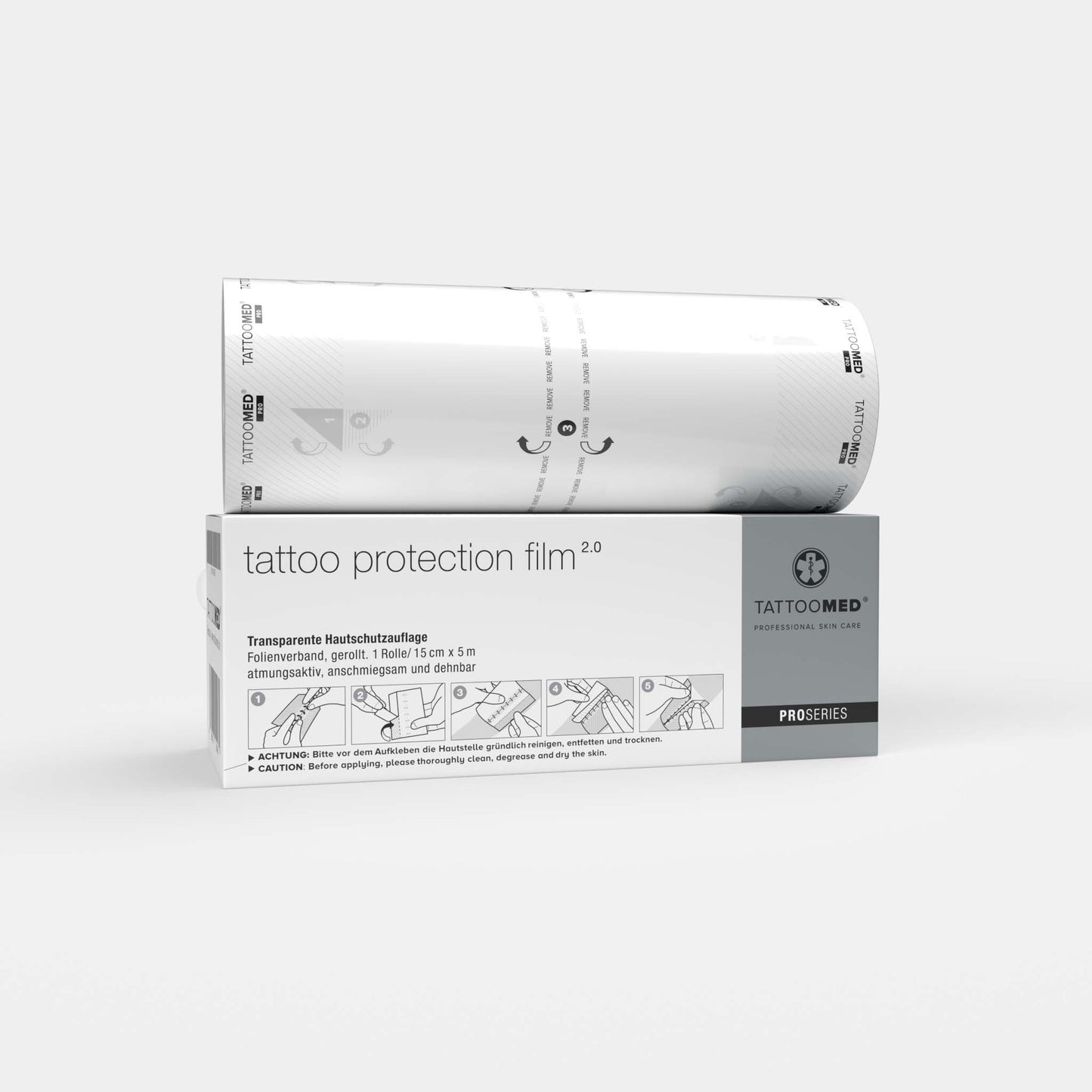 TattooMed Tattoo Protection Film 2.0 - 15cm x 5m