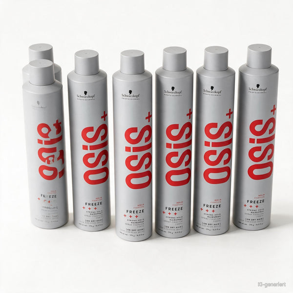 Schwarzkopf OSiS+ Freeze 6 x 500 ml Osis Finish Haarspray für starken Halt