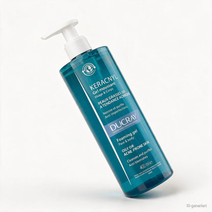 Ducray Keracnyl Schaeumendes Reinigungsgel 400 ml
