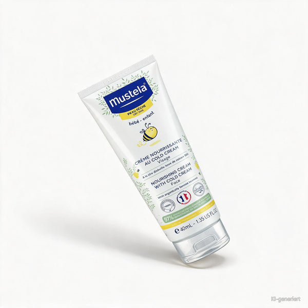 Mustela Bio Nourishing Cream mit Cold Cream und Bienenwachs - 40ml