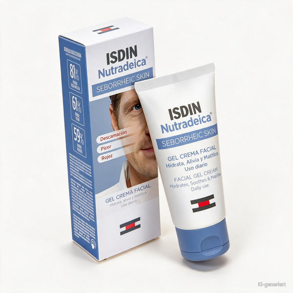 ISDIN Nutradeica Gel-Creme Gesicht - Pflege für Seborrhoische Haut