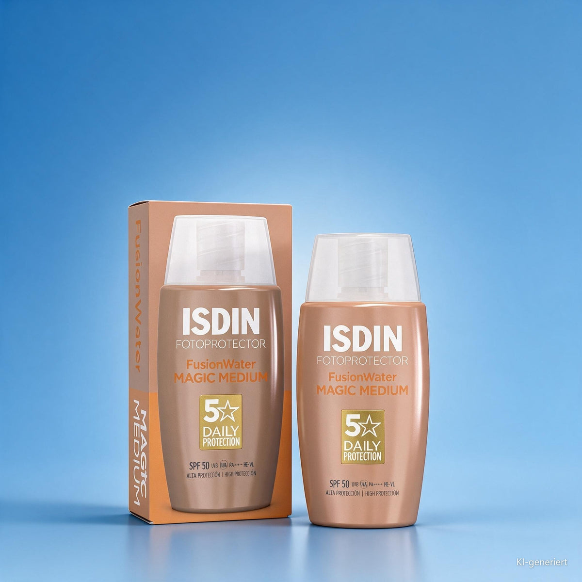 ISDIN Fotoprotector Fusion Water Magic Color Medium LSF 50 50 ml