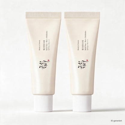 Beauty of Joseon Relief Sun Rice + Probiotics Sonnencreme SPF 50+ PA++++ 2 x 50 ml