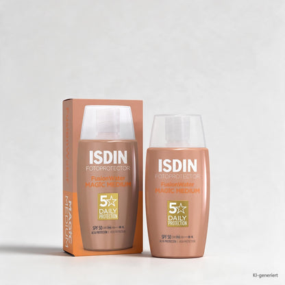 ISDIN Fotoprotector Fusion Water Magic Color Medium LSF 50 50 ml