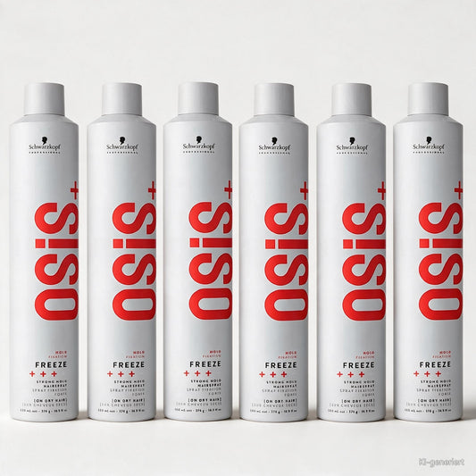 Schwarzkopf OSiS+ Freeze 6 x 500 ml Osis Finish Haarspray für starken Halt