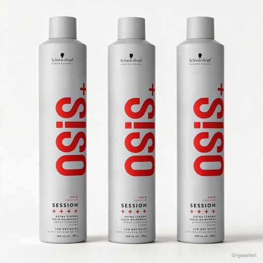 Schwarzkopf OSiS+ Session extreme Hold Hairspray 3x500ml