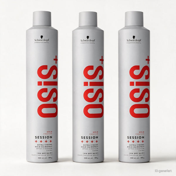 Schwarzkopf OSiS+ Session extreme Hold Hairspray 3x500ml