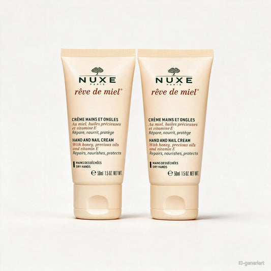 Nuxe Hand- und Nagelcreme 50 ml, 2 Stück