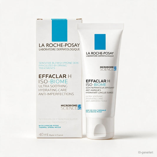 La Roche-Posay Effaclar H Iso-Biome Feuchtigkeitsspendende Gesichtscreme 40 ml -