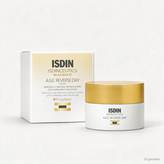 ISDIN Isdinceutics A.G.E. Reverse Day Anti-Aging-Gesichtspflege mit Dreifach-Eff
