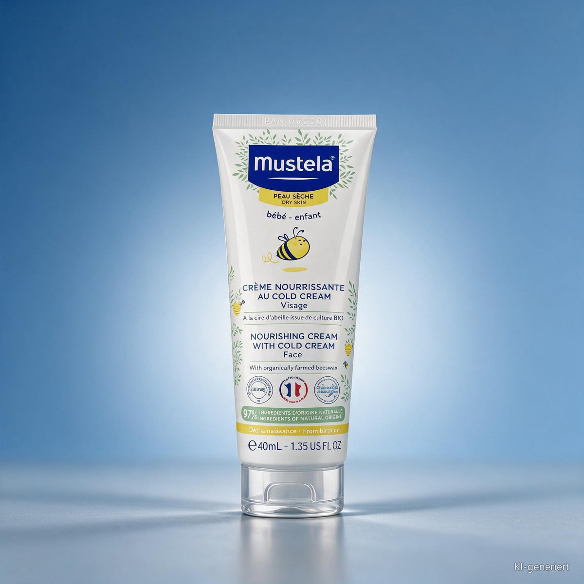Mustela Bio Nourishing Cream mit Cold Cream und Bienenwachs - 40ml