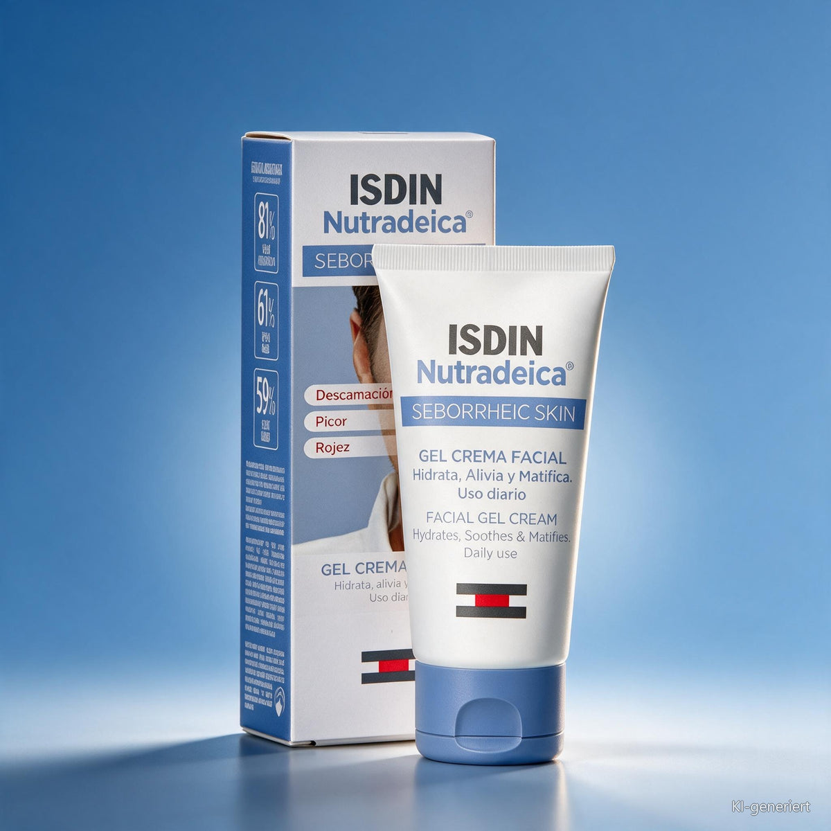 ISDIN Nutradeica Gel-Creme Gesicht - Pflege für Seborrhoische Haut